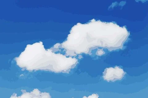 Low Angle View Of Clouds In Blue Sky Stock Photos