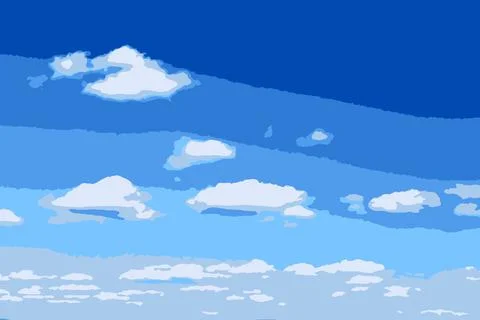 Low Angle View Of Clouds In Blue Sky Stock Photos