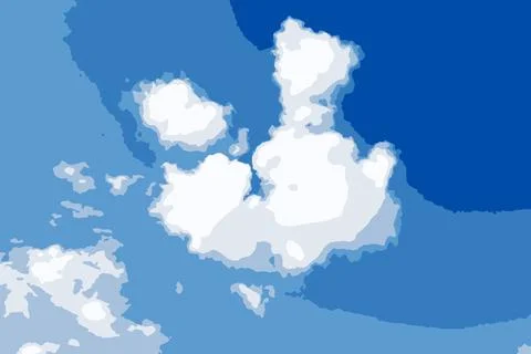 Low Angle View Of Clouds In Blue Sky Stock Photos