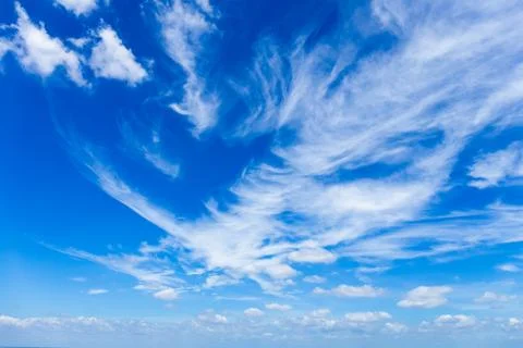 Low Angle View Of Clouds In Sky Stock Photos
