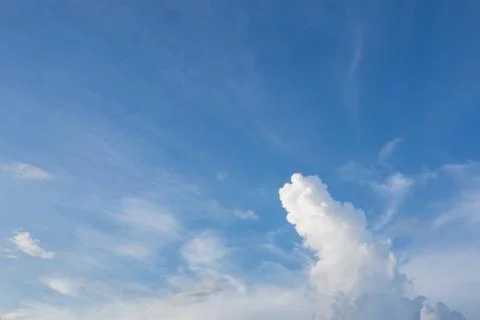 Low Angle View Of Clouds In Sky Stock Photos