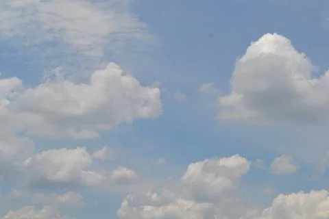 Low angle view of clouds in sky Stock Photos