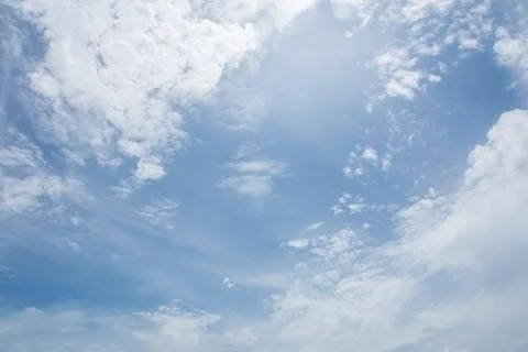 Low Angle View Of Clouds In Sky Stock Photos