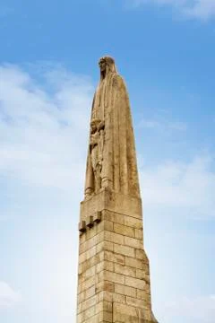 Low angle view of a column, Paris, France Stock Photos