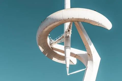 Low angle view of a communications Tower Stock Photos