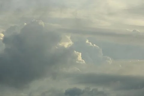 A Low angle view of dramatic sky during sunset Foto stock