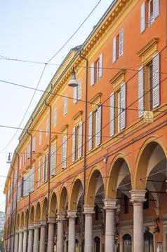 Low Angle View Of Historical Building in Modena Against Sky, Italy Stock Photos
