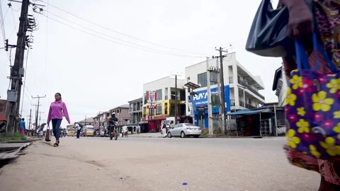 Low angle view of Ikorodu road Video stock 249151079