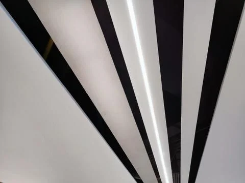 Low Angle View of Illuminated Ceiling Stock Photos