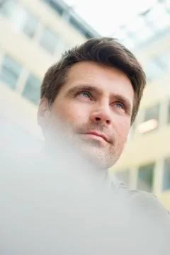 Low angle view of a man Stock Photos