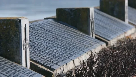 Low Angle View of Metal Staircase Structure Against Blue Sky 库存影片 168798985