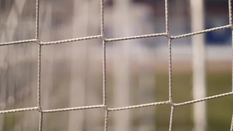 Low angle view of net. Stock Footage 249084253