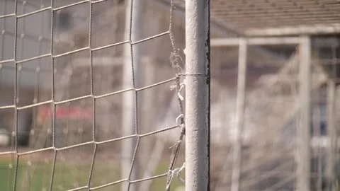 Low angle view of net. Stock Footage 249084581