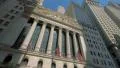 Low angle view of New York Stock Exchange building exterior 4k or 4k+ Resolution