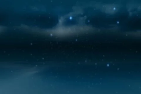 Low angle view of stars shining in sky Stock Illustration