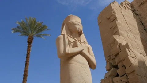 Low Angle View of Statue Against the Sky Stock Footage 87069469