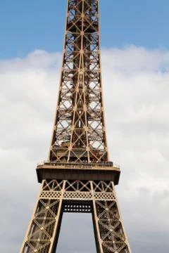 Low angle view of a tower, Eiffel Tower, Paris, France 스톡 사진