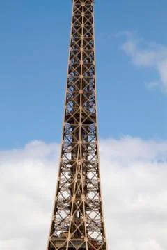 Low angle view of a tower, Eiffel Tower, Paris, France 스톡 사진
