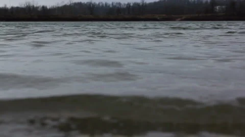 Low Angle of Waves Video stock 1001625