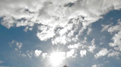 Low Angle to Wide Angle shot of Pacific Rubiales Tower Stock Footage 45237156