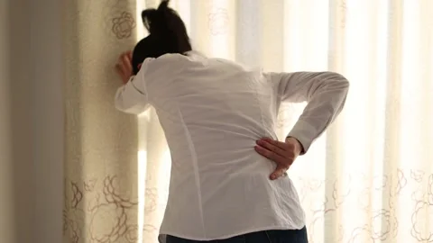 Low back pain - lumbar disc herniation Stock Footage 168115036