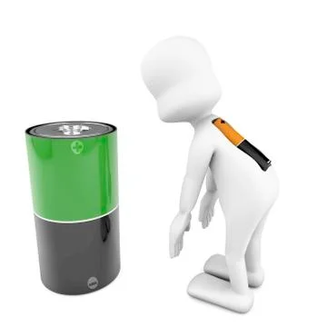 Low batetery Stock Illustration