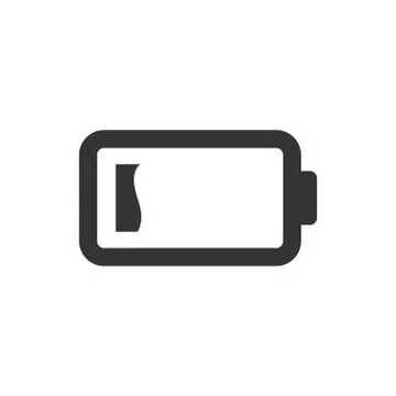 Low battery icon Stock Illustration