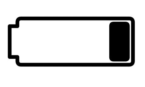 Low Battery Icon イラスト素材