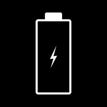 Low battery illustration. Vector image Stock Illustration