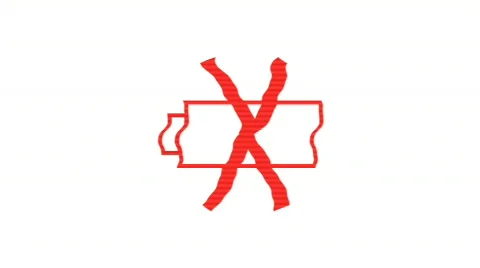 Low Battery Indicator Stock Footage 717313