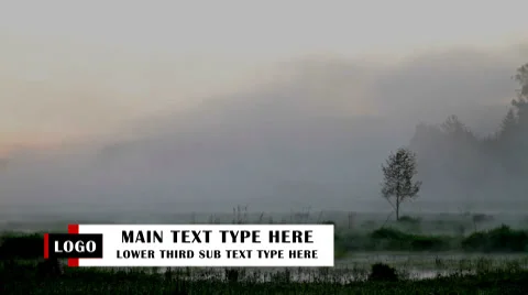 Low Budget Lower Third Pack Stock After Effects