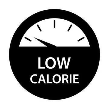 Low calorie icon vector for graphic design, logo, website, social media, mobi Stock Illustration