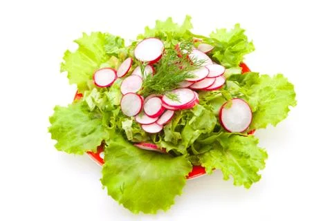 Low-calorie salad Stock Photos