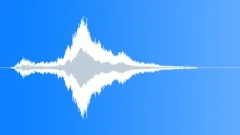Low car close passing on dirt road Sound Effect