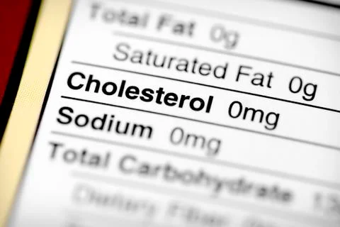 Low in cholesterol Stock Photos