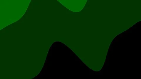 Low contrast abstract composition featuring organic green shapes across a bla 库存插图