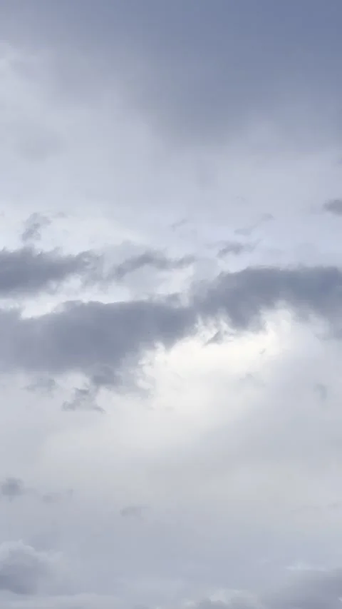 Low Dark Storm Clouds With Bright Sky Opening Stock Footage 344900688