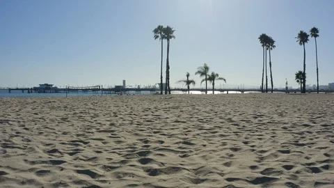 Low drone angle over sand Stock Footage 115239306