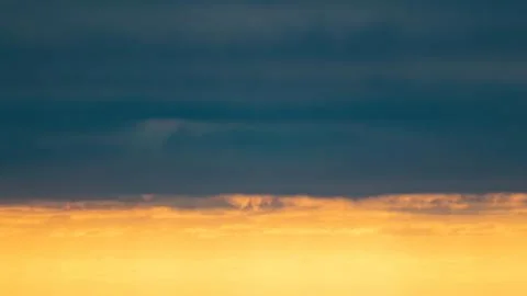 Low edge of dark clouds Stock Photos