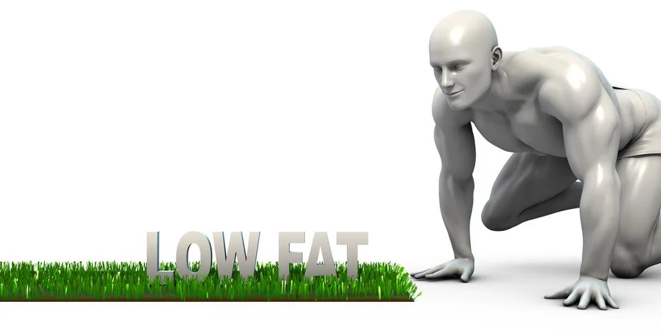 Low Fat Illustrazione stock