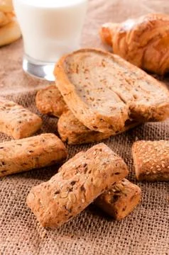 Low fat pasty Stock Photos