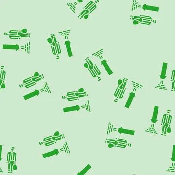 Low, financial class glyph seamless pattern Stock Illustration
