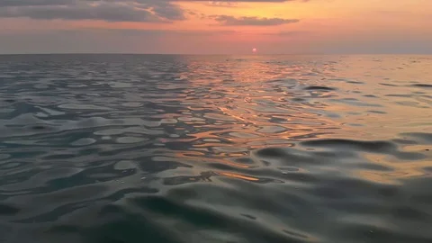 Low flight over the sea surface.  스톡 동영상 127332075