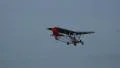 Low Flying Ultralight Airplane HD Footage