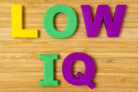 Low intelligence and IQ Stock Photos