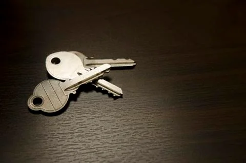 Low key keys Stock Photos