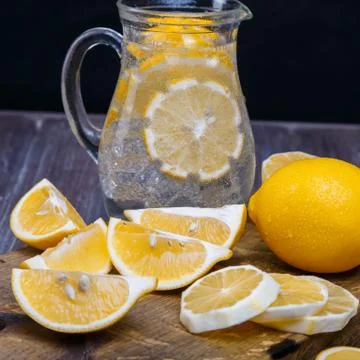 Low key lemons Stock Photos