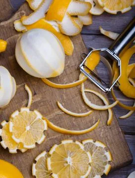 Low key lemons Stock Photos