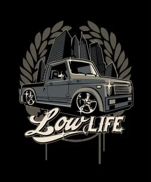 Low life Stock Illustration