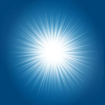 Low light effect. Starburst with sparkles Stock Illustration